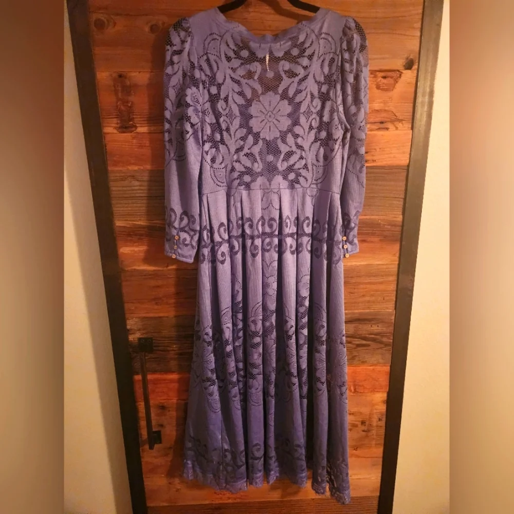 NWOT XS Free People Shadow Dance Midi NO SLIP Flaw* - Picture 6 of 7